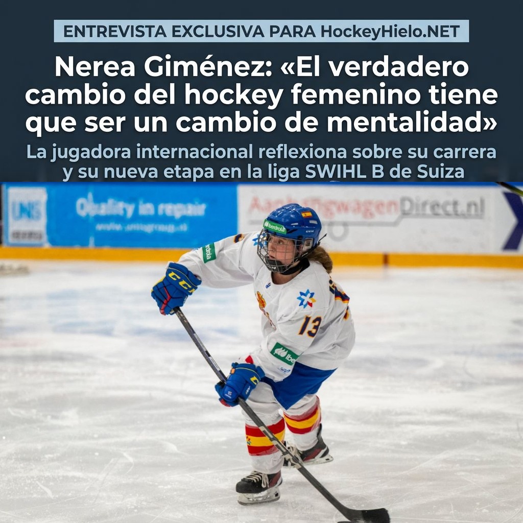 Imagen destacada: Nerea Giménez: «El verdadero cambio del hockey femenino tiene que ser un cambio de mentalidad»